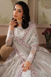 Zaneera by Zarif Unstitched 3 Piece Printed & Emb Formals Collection'2025-Zrf-Zpe-01-Anairah